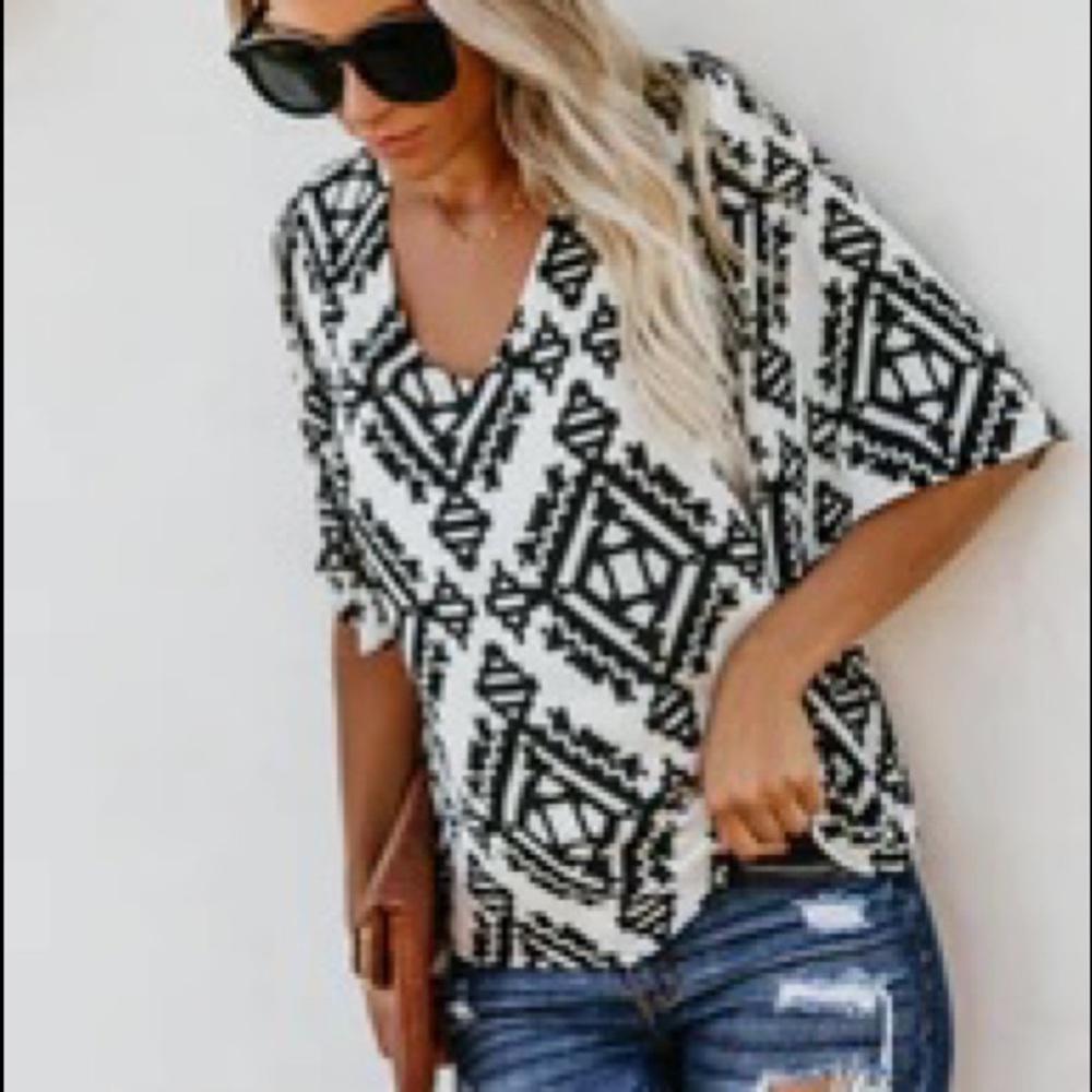 Vici Horoscope V-Neck Blouse